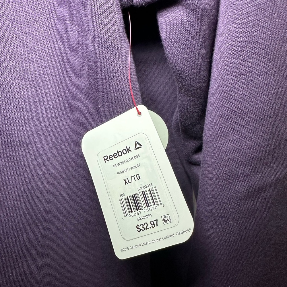 Reebok Purple crewneck - XL - Picture 5 of 5
